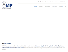 Tablet Screenshot of mpvalvulas.com.br